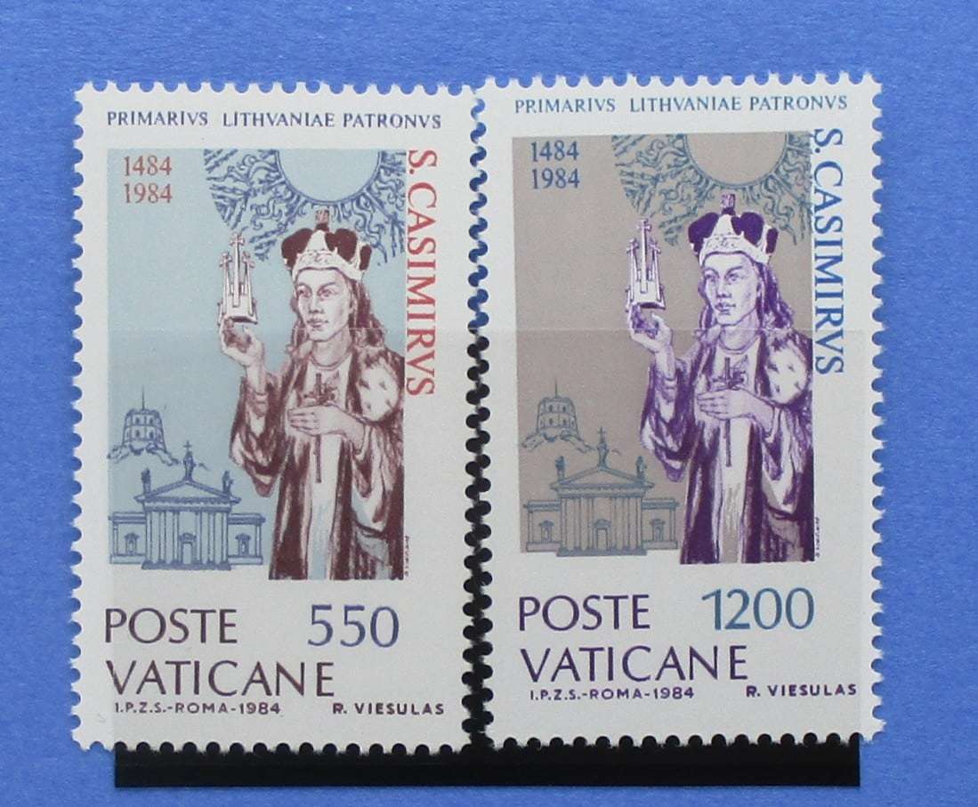 Vatican City Stamps, 1984, SG808-809, Mint image 0