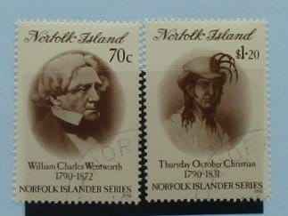Norfolk Island Stamps, 1990, SG503-504, Used image 0