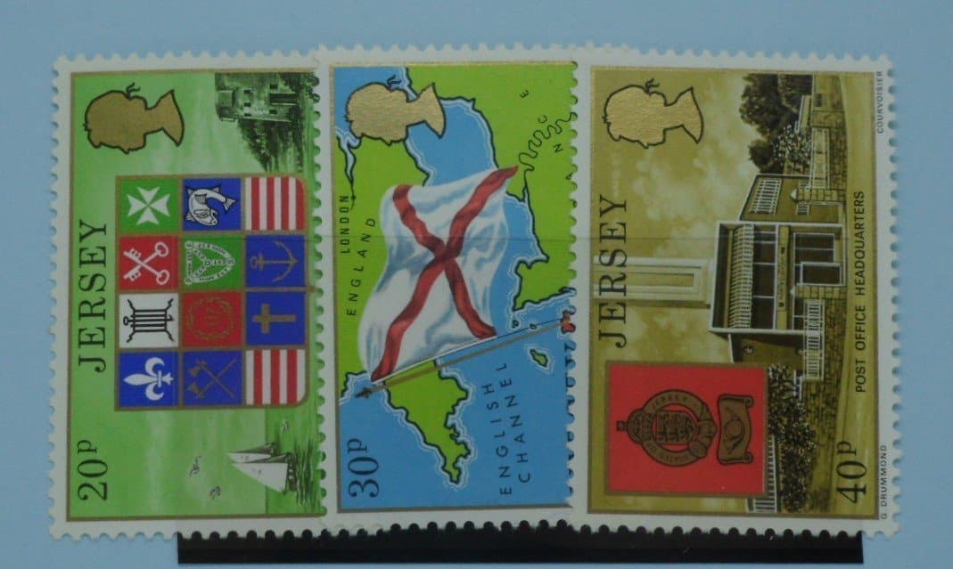 Jersey Stamps, 1976-80, SG150-152, Mint image 0
