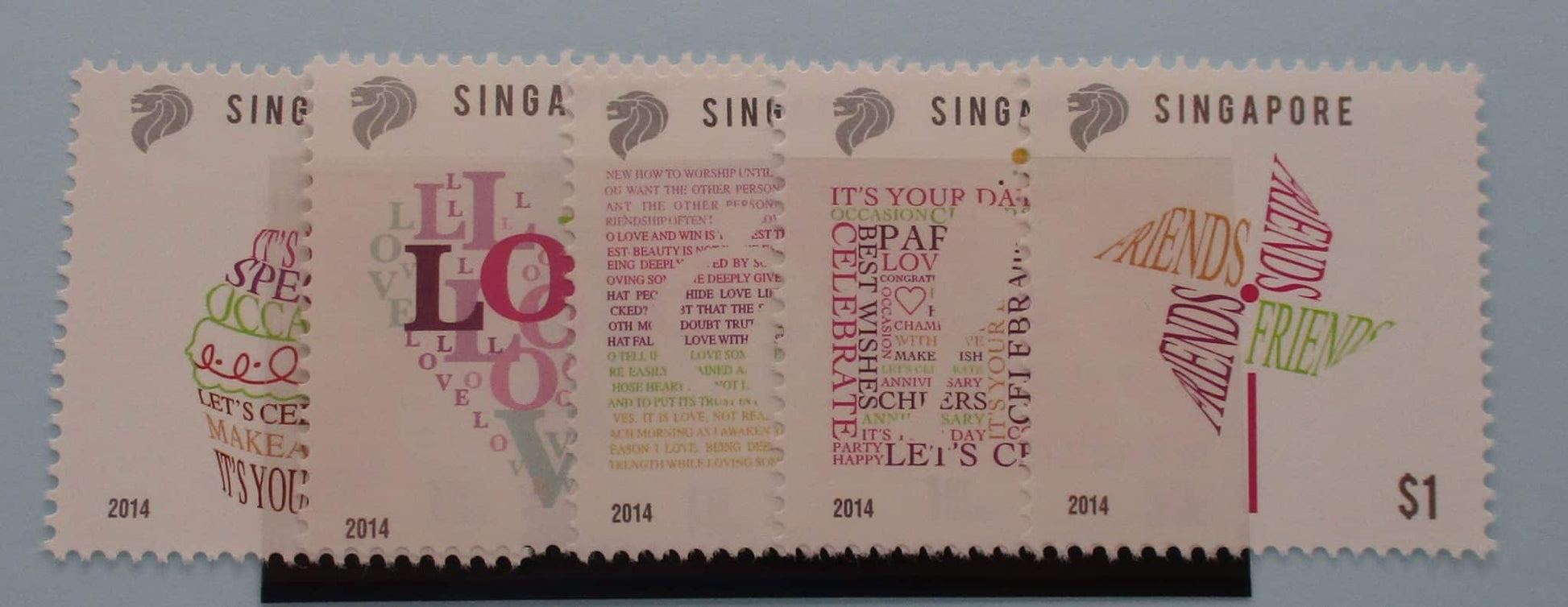 Singapore Stamps, 2014, SG2182-2186, Mint image 0