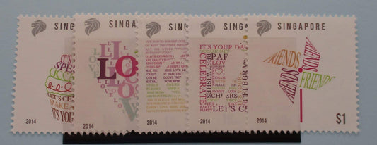 Singapore Stamps, 2014, SG2182-2186, Mint image 0