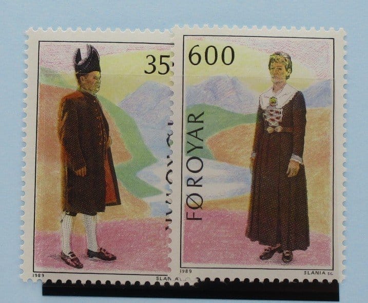 Faroe Islands Stamps, 1989, SG179-180, Mint image 0