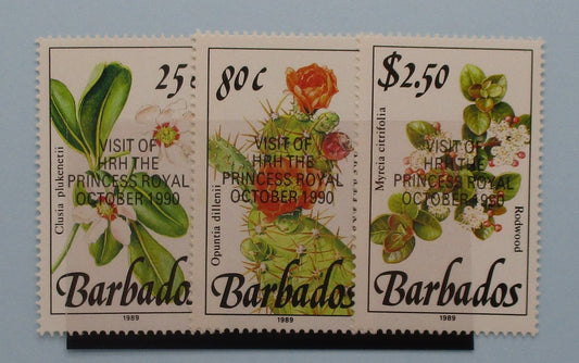 Barbados Stamps, 1990, SG941-943, Mint image 0