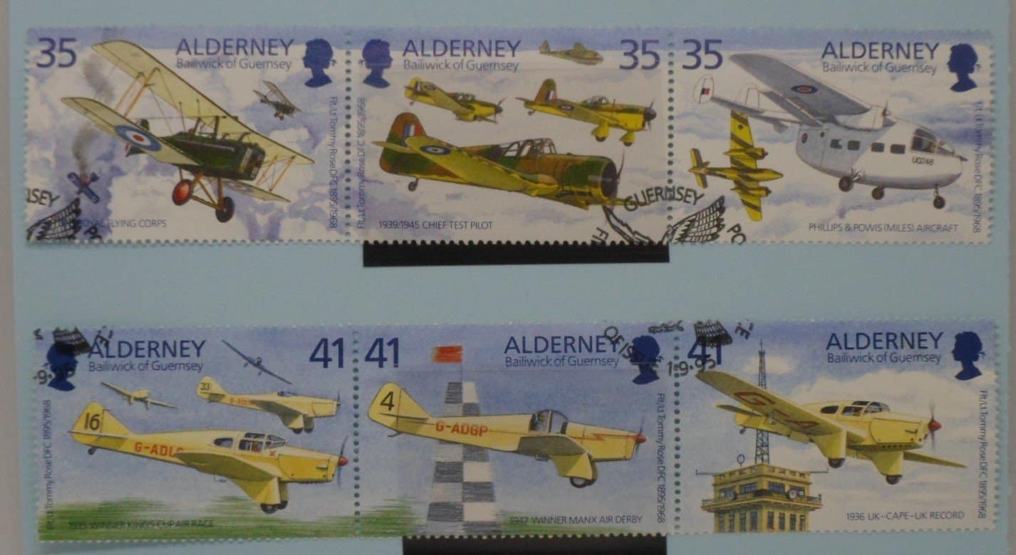 Alderney Stamps, 1995, SGA78a, SGA81, Used. image 0