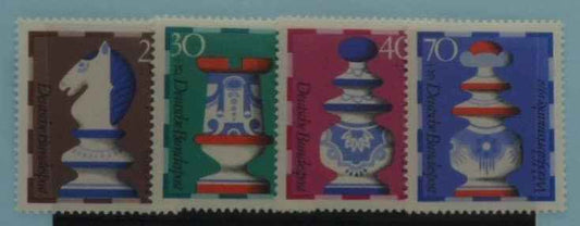 West Germany Stamps, 1972, SG1636-1639, Mint image 0
