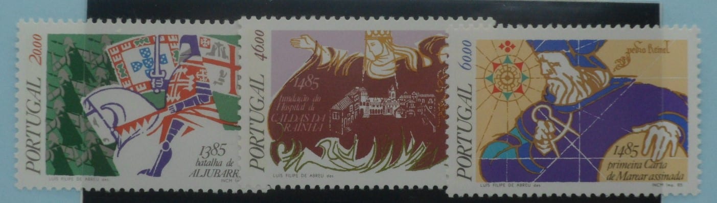 Portugal Stamps, 1985, SG1995-1997, Mint image 0