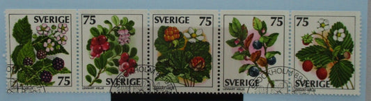 Sweden Stamps, 1977, SG932-936, Used image 0