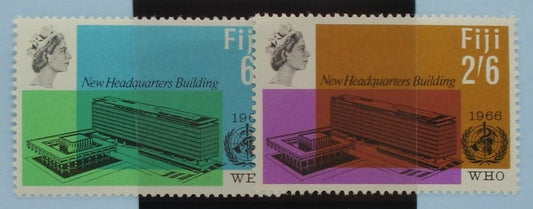 Fiji Stamps, 1966, SG354-355, Mint image 0