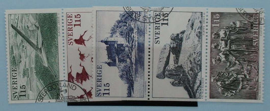Sweden Stamps, 1978, SG965-969, Used image 0