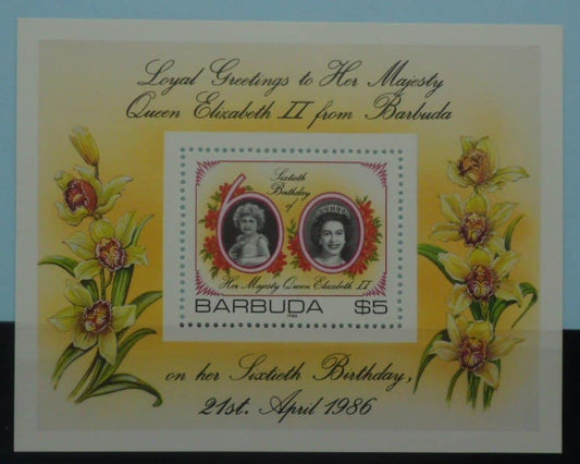 Barbuda Stamps, 1986, MS864, Mint image 0