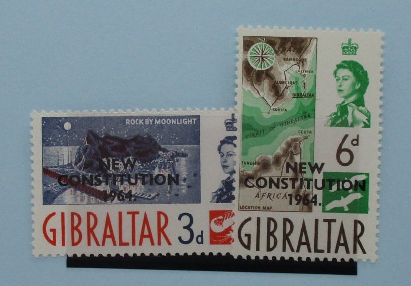 Gibraltar Stamps, 1964, SG178-179, Mint image 0