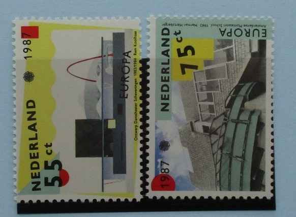 Netherlands Stamps, 1987, SG1506-1507,  Mint image 0