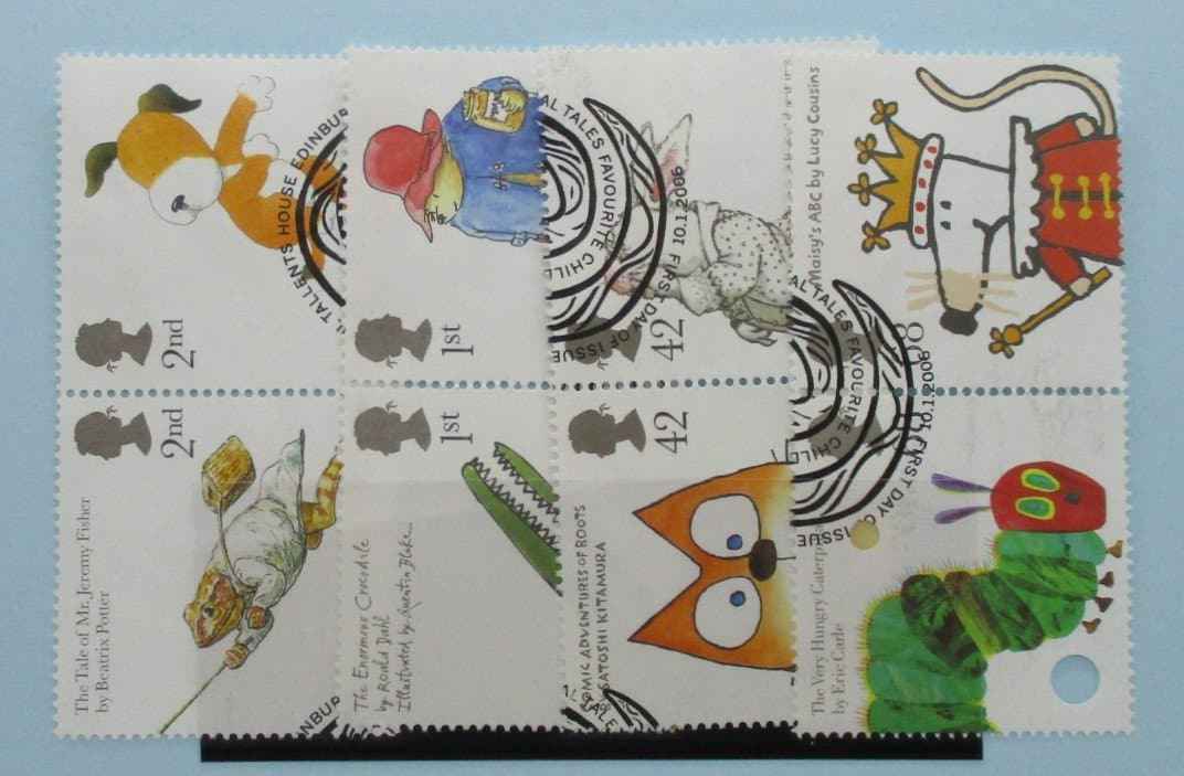Great Britain Stamps, 2006, SG2589a, 2591a, 2593a, 2595a, Used. image 0