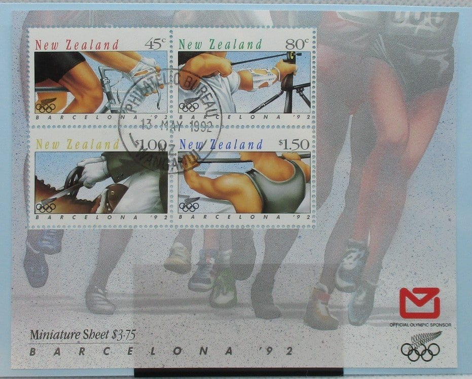 New Zealand Stamps, 1992, MS1674, Used image 0