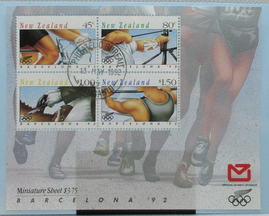 New Zealand Stamps, 1992, MS1674, Used image 0