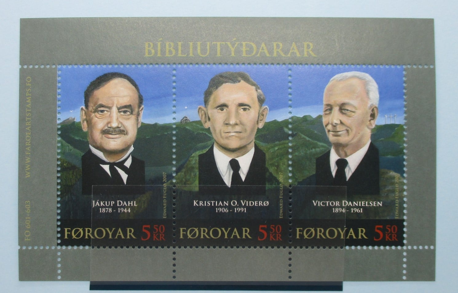 Faroe Islands Stamps, 2007, MS550, Mint image 0