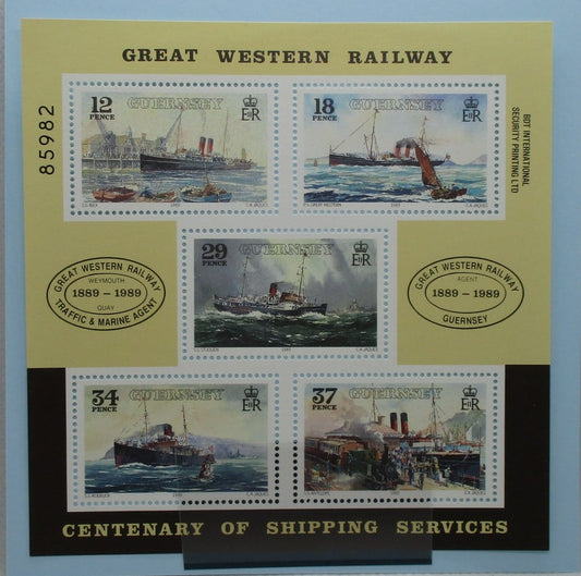 Guernsey Stamps, 1989, MS468, Mint image 0