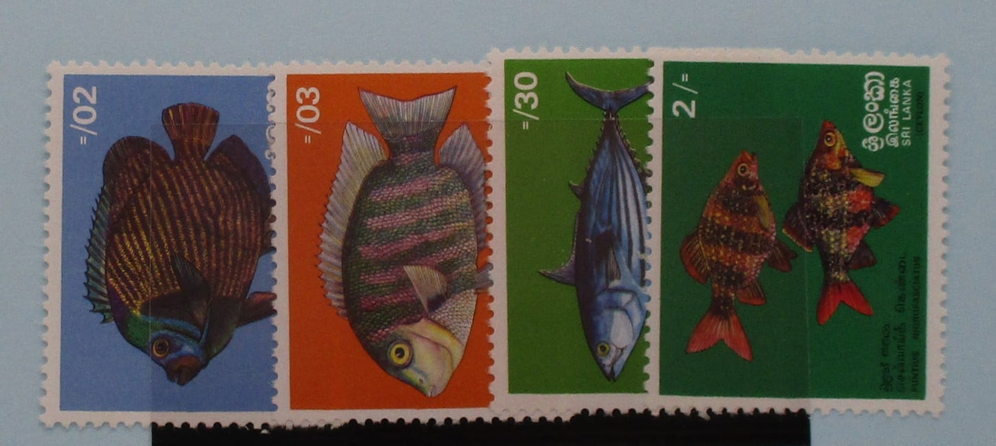 Ceylon Stamps, 1972, SG594-597, Mint image 0