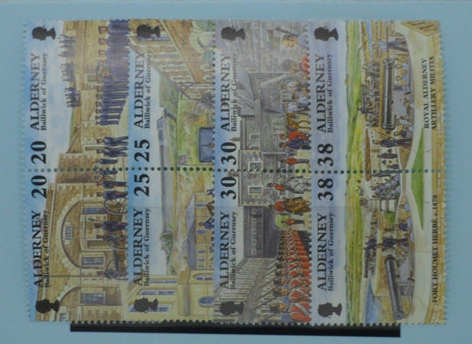 Alderney Stamps, 1999, SGA132a, A134a, A136a, A138a, Mint image 0