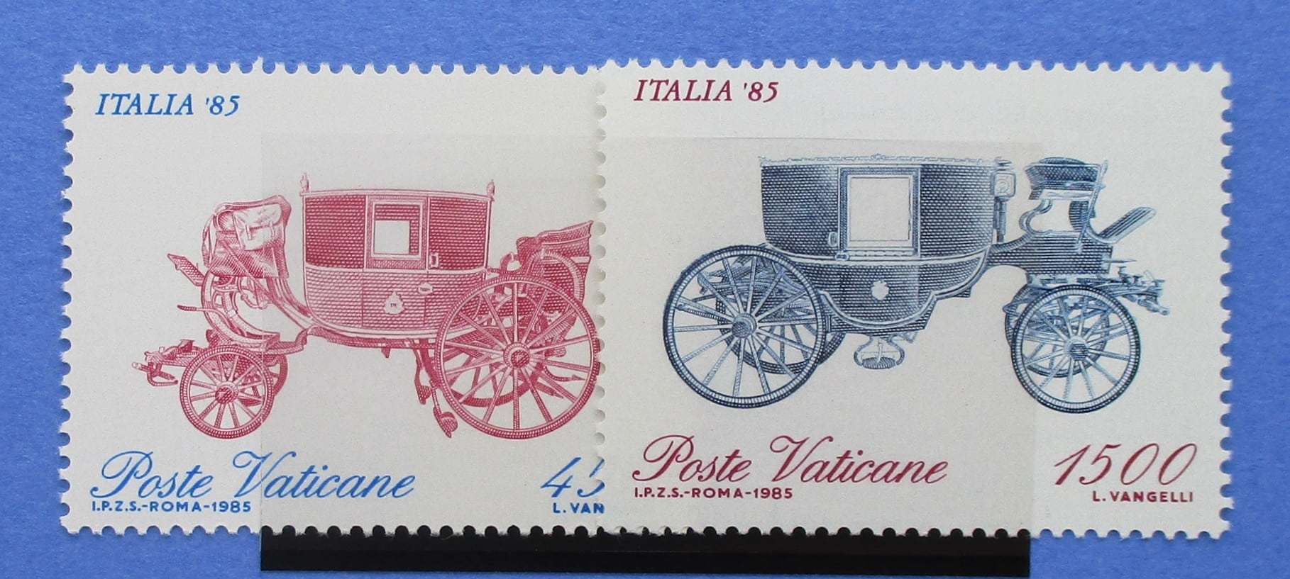 Vatican City Stamps, 1985, SG843-844, Mint image 0