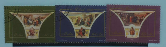 Malta Stamps, 1992, SG931-933, Used image 0