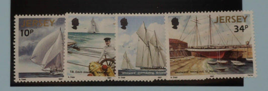 Jersey Stamps, 1987, SG405-408, Mint image 0
