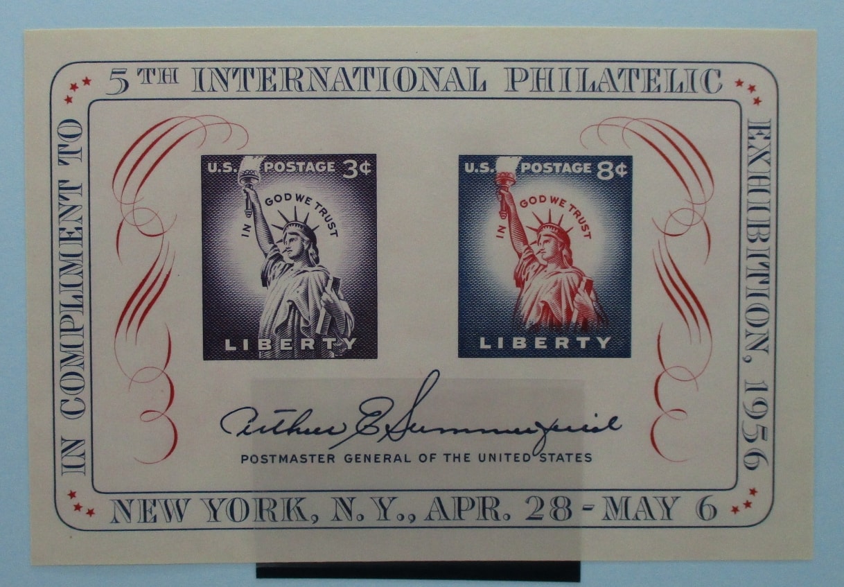 USA Stamps, 1956, MS1077, Mint image 0
