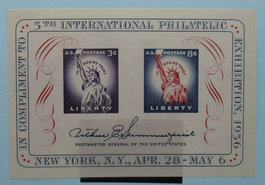 USA Stamps, 1956, MS1077, Mint image 0