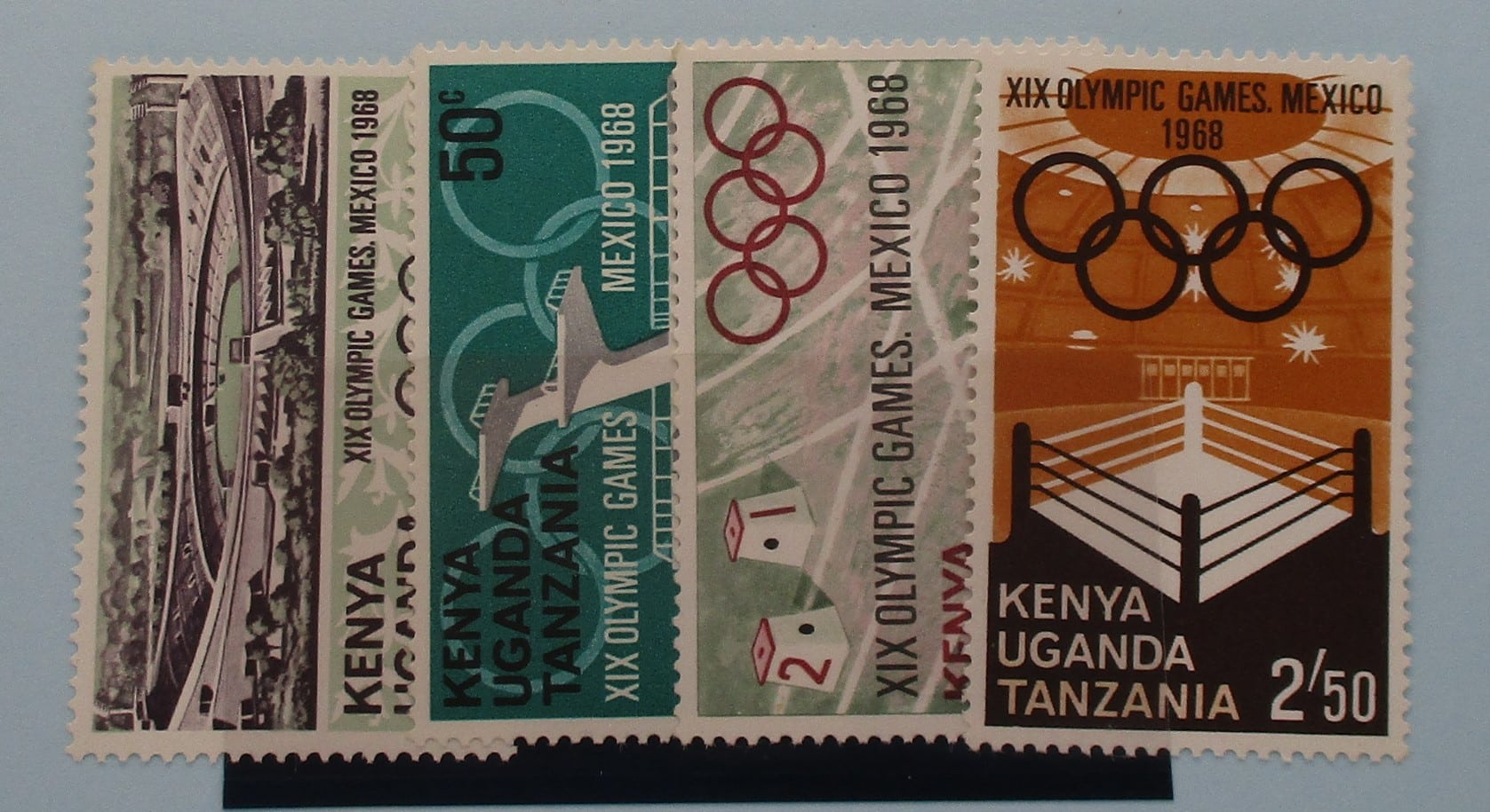 KUT Stamps, 1968, SG252-255, Mint image 0