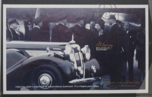 Alderney Stamps, 2002, MSA184, Used image 0