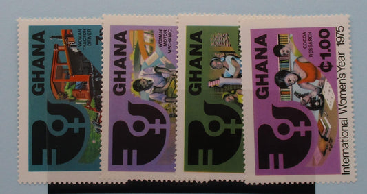 Ghana Stamps, 1975, SG744-747, Mint image 0