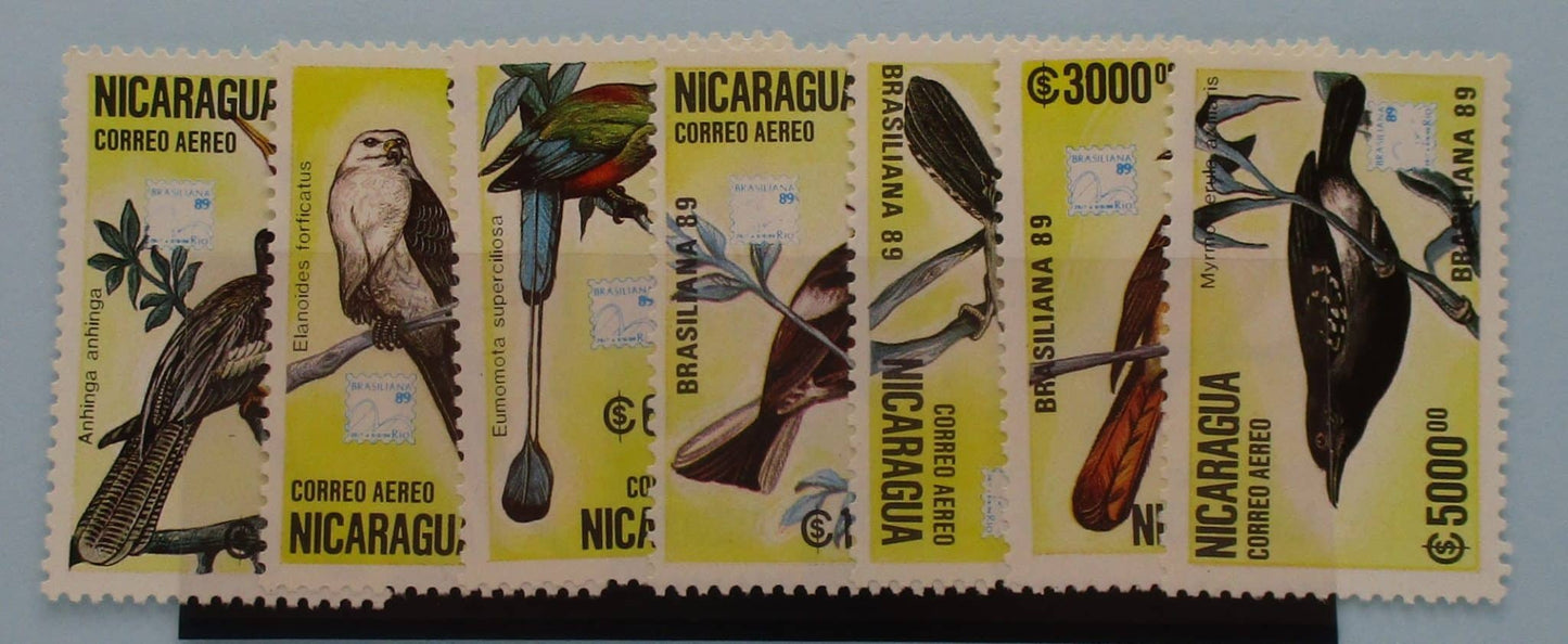 Nicaragua Stamps, 1989, SG3060-3066, Mint image 0