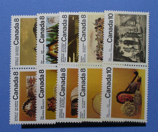 Canada Stamps, 1972-76, SG721-730, Mint image 0