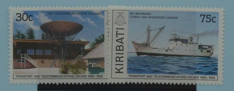 Kiribati Stamps, 1989, SG314-315, Mint image 0
