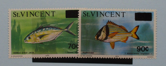 St Vincent Stamps, 1976, SG485-486, Mint image 0
