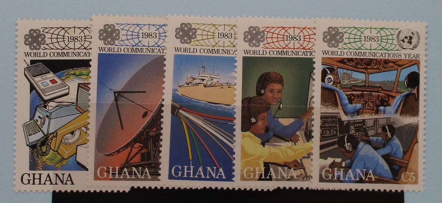 Ghana Stamps, 1983, SG1048-1052, Mint image 0