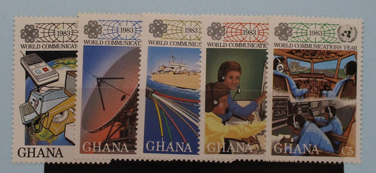 Ghana Stamps, 1983, SG1048-1052, Mint image 0