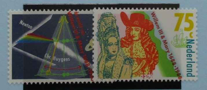 Netherlands Stamps, 1988, SG1534-1535,  Mint image 0
