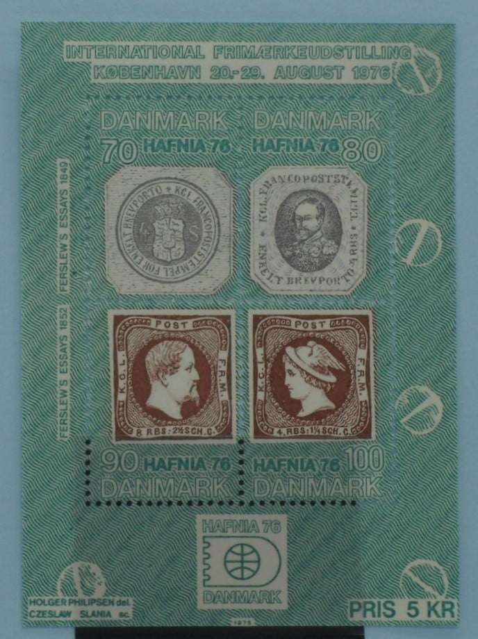 Denmark Stamps, 1975, MS596, Mint image 0