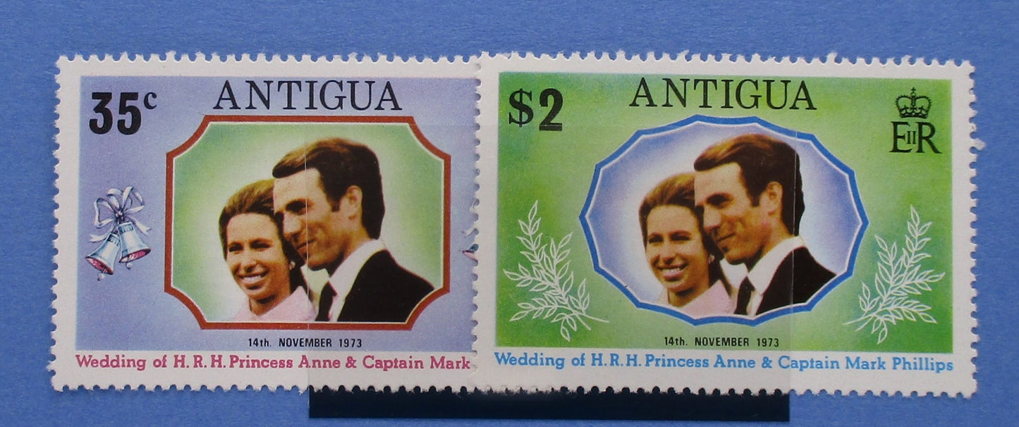Antigua Stamps, 1973, SG370-371, Mint image 0