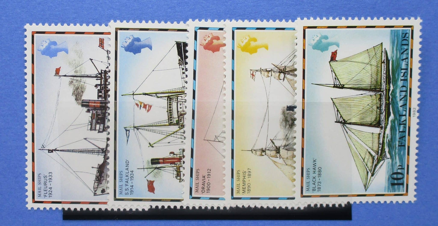 Falkland Islands Stamps, 1978-82, SG336B-340B, Mint image 0