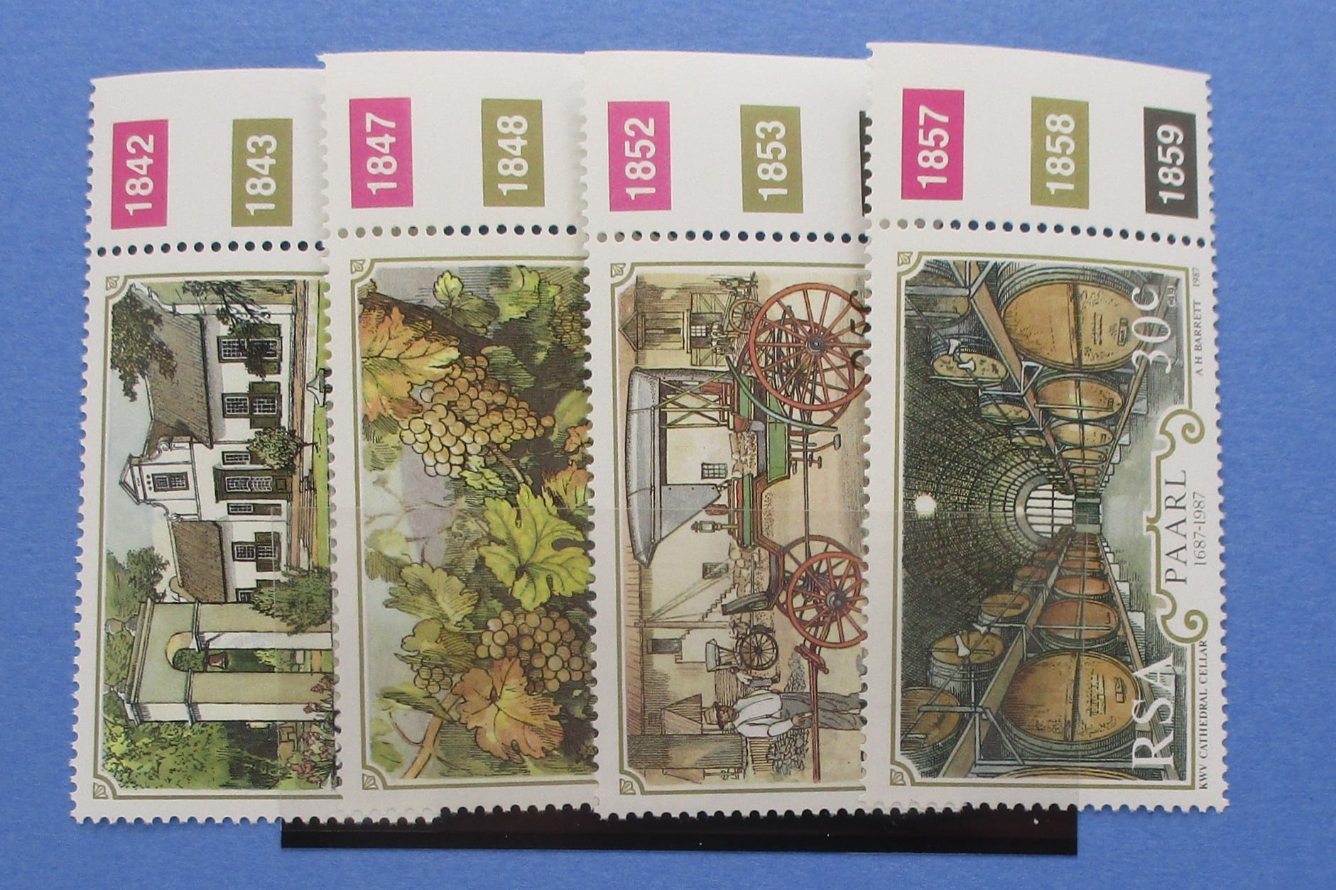 South Africa Stamps, 1987, SG620-623, Mint image 0