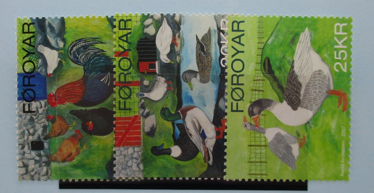 Faroe Islands Stamps, 2007, SG551-553, Mint image 0