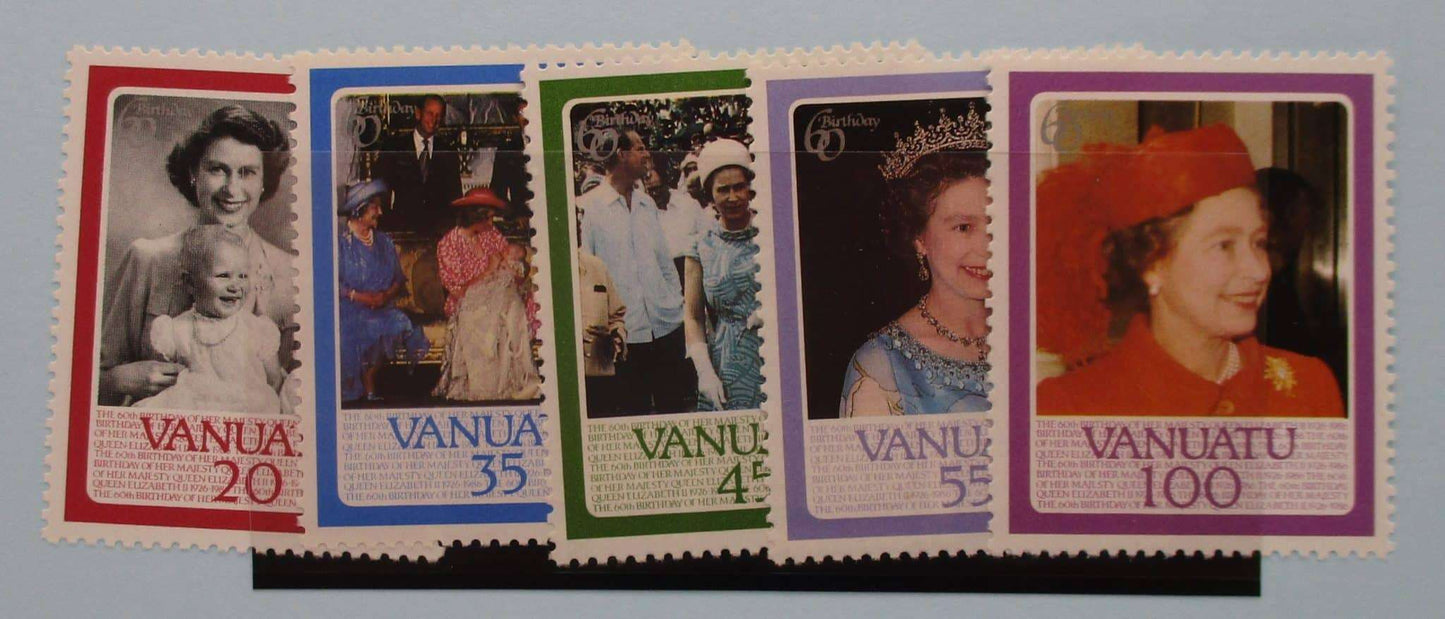 Vanuatu Stamps, 1986, SG429-433, Mint image 0