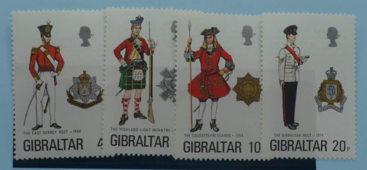 Gibraltar Stamps, 1975, SG340-343, Mint image 0
