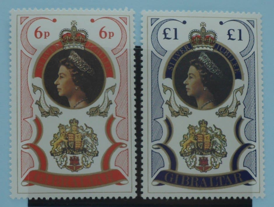 Gibraltar Stamps, 1977, SG371-372, Mint image 0