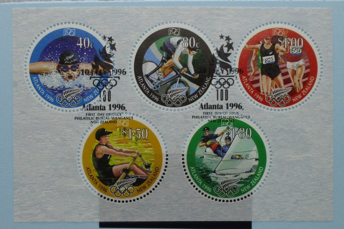 New Zealand Stamps, 1996, MS2013, Used image 0