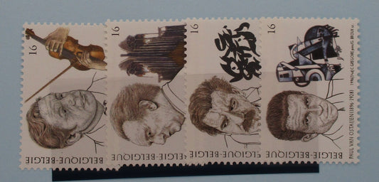 Belgium Stamps, 1996, SG3358-3361, Mint image 0