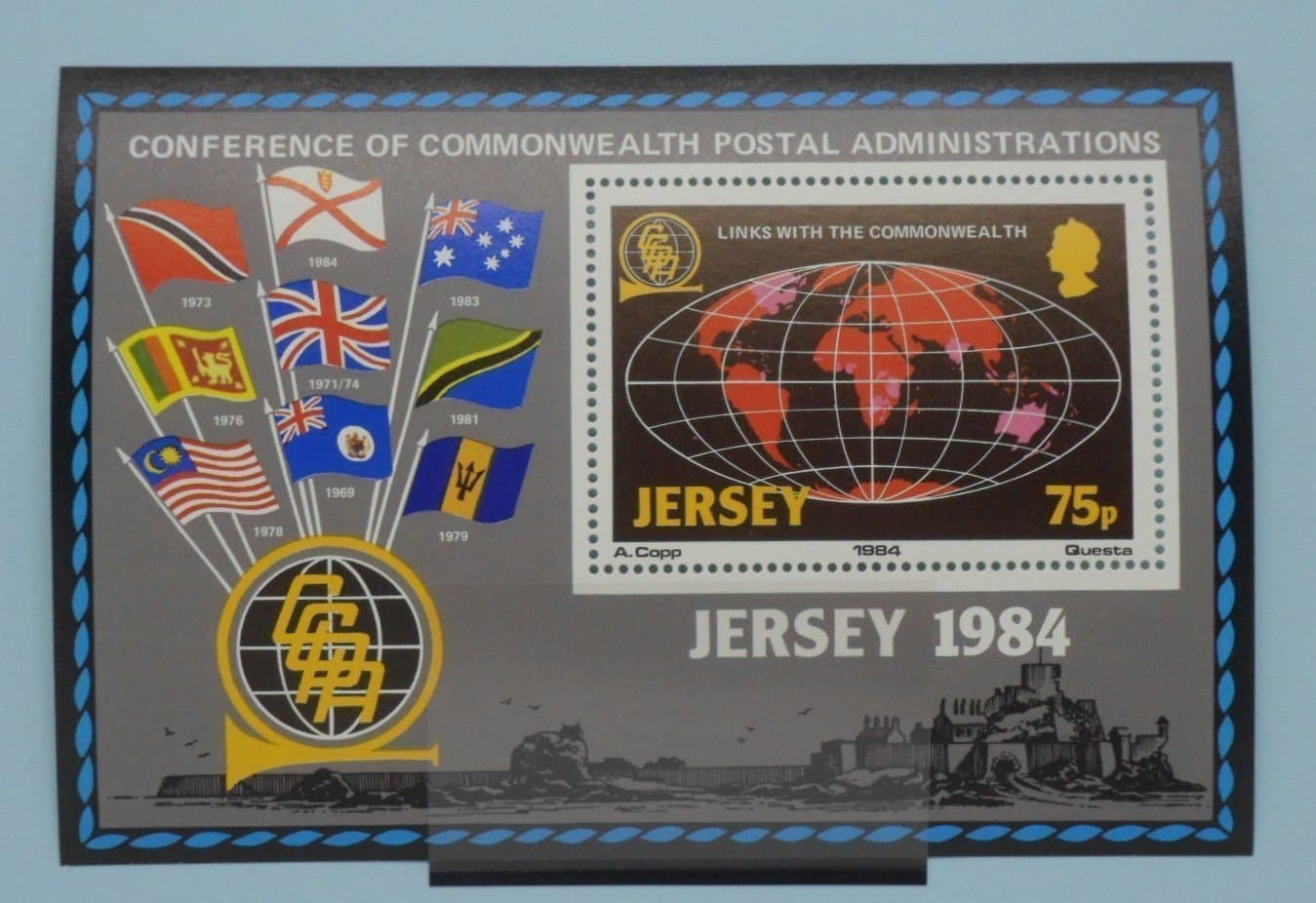 Jersey Stamps, 1984, MS333, Mint image 0