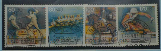 Germany Stamps, 1992, SG2438-2441, Used image 0